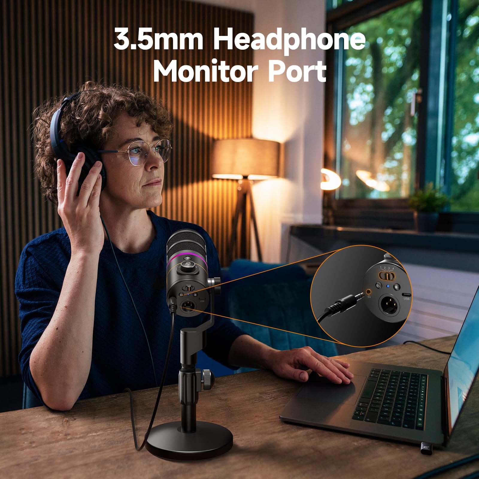 Amazon.com: COMICA EJoy D10 Pro XLR/USB-C Gaming Microphone for